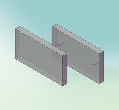 可拆卸液体Omni样品池窗片